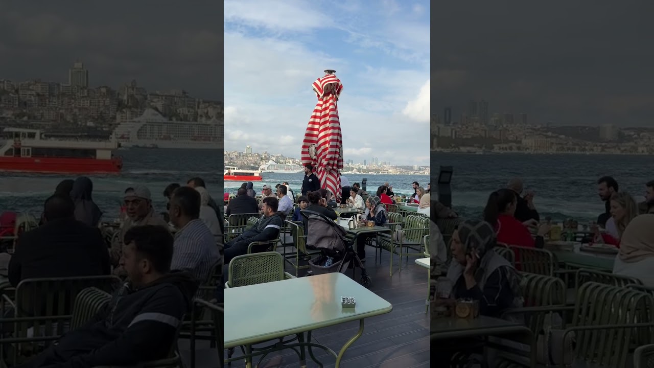 أجمل مناظر البسفور من ساحل سراي بورنو