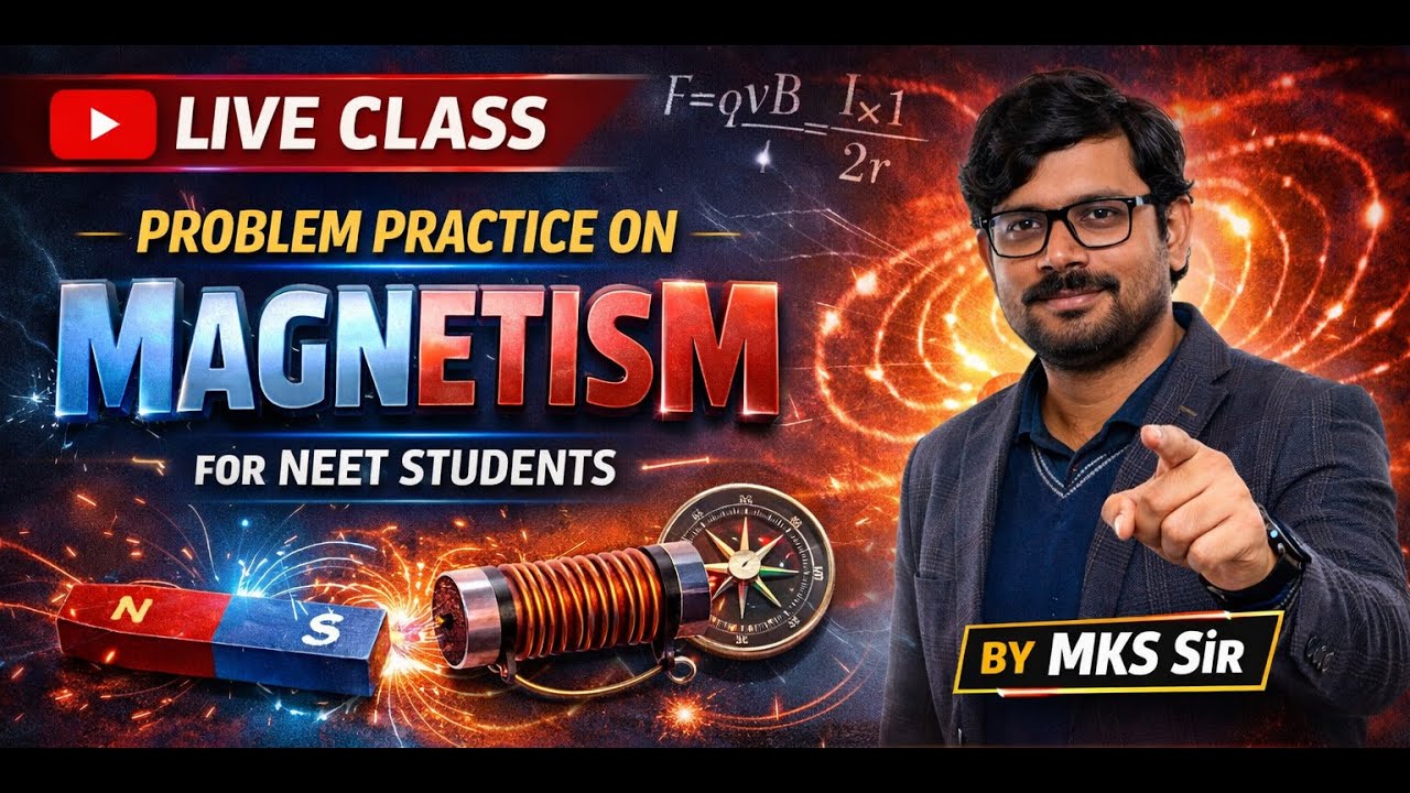 APPLICATIONS OF PROBLEMS ON MAGNETISM BY MKS SIR