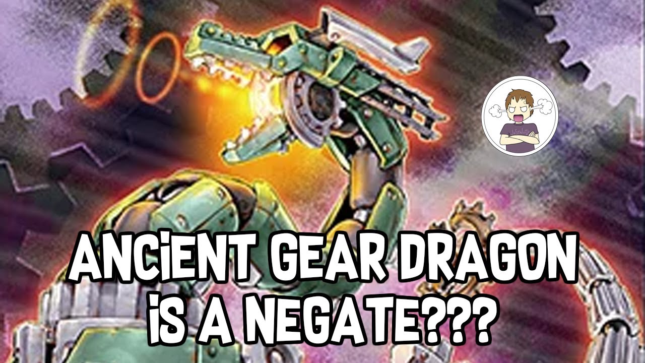 ANCIENT GEAR DRAGON EFFECTS REVEALED! its a NEGATE!? Yu-Gi-Oh!