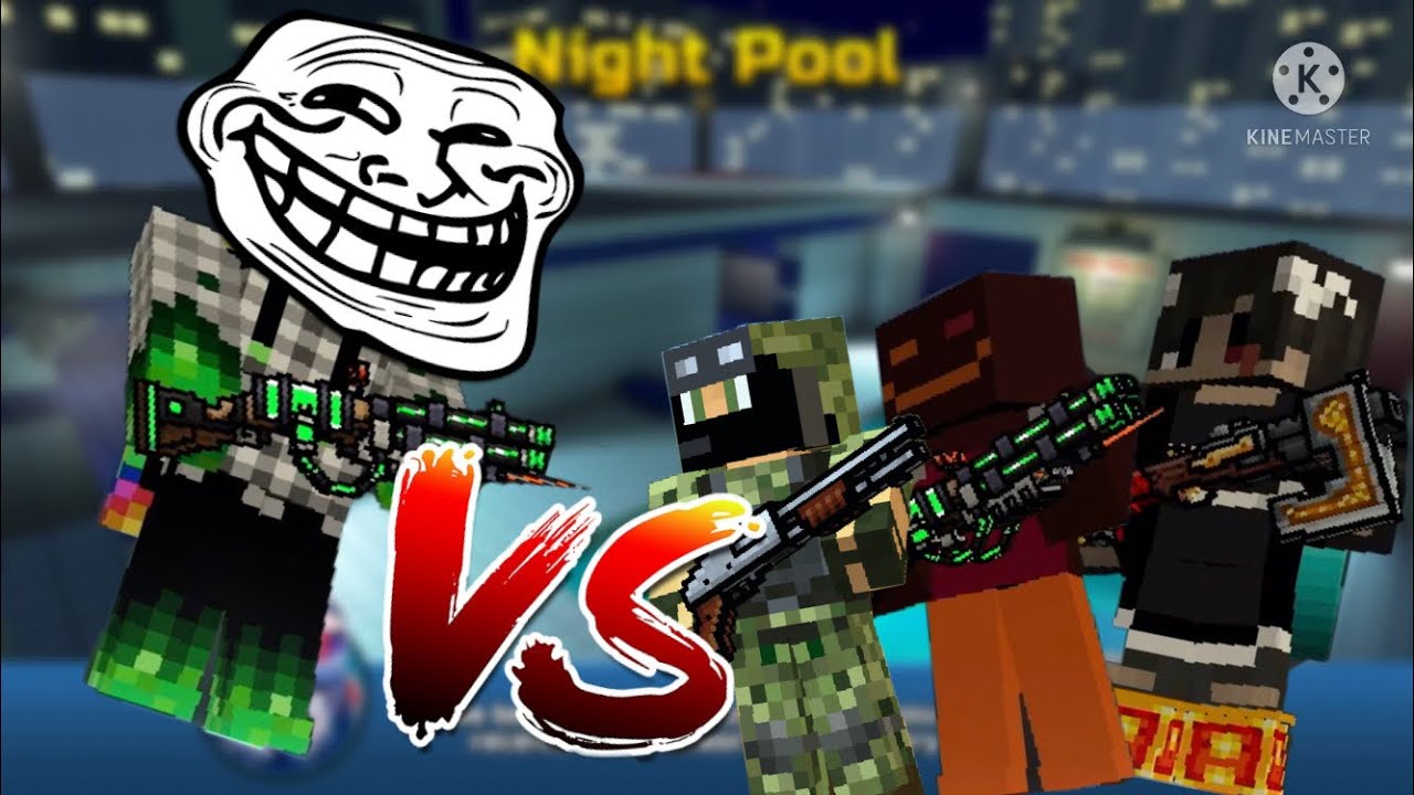 Making 1vs1 with my Community - Pixel Gun 3D