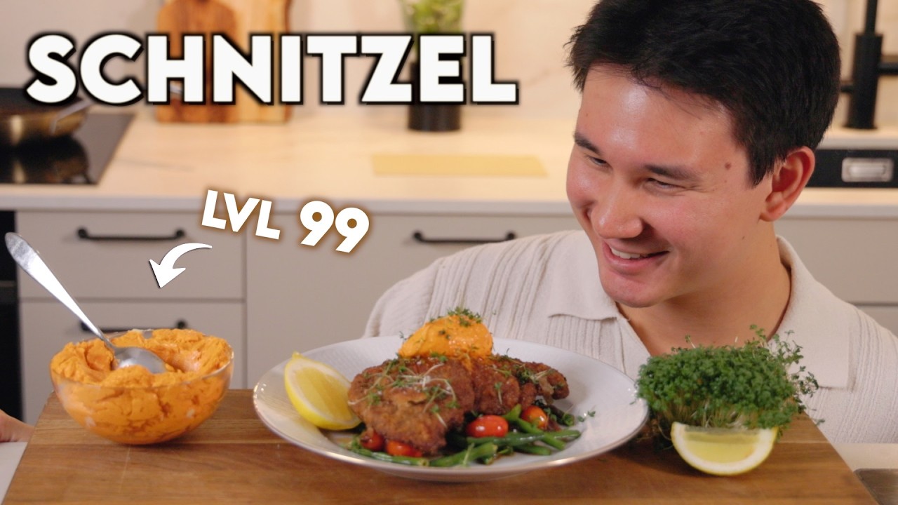 Schnitzel Recept Med Otroliga Tillbehör! | Umgås Och Laga Mat Med Mig!