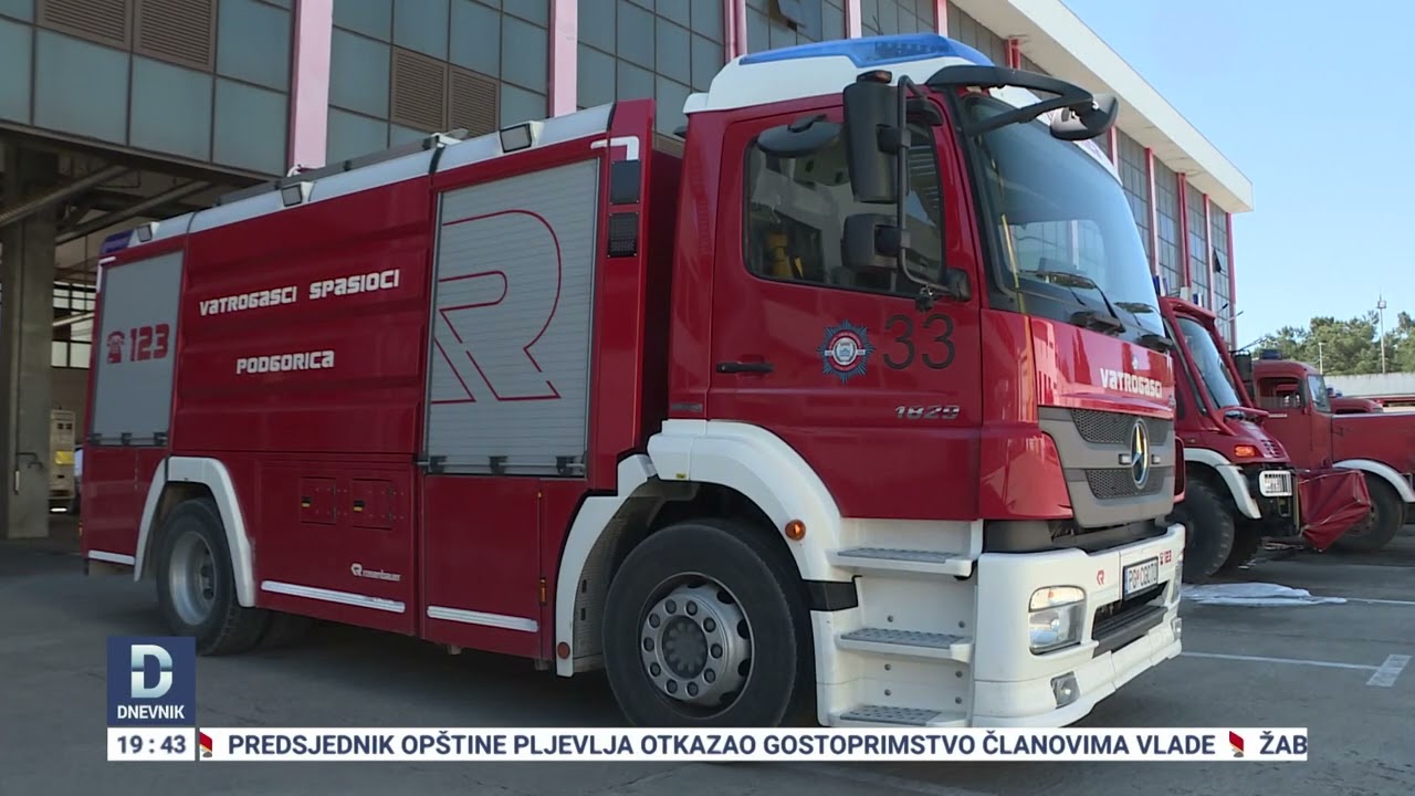 Vatrogasci u Crnoj Gori-heroji