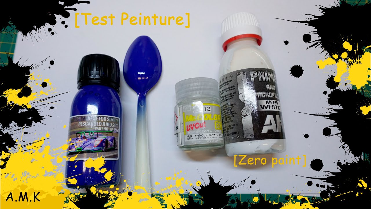 Test, avis, et utilisation des peintures Zero Paint.