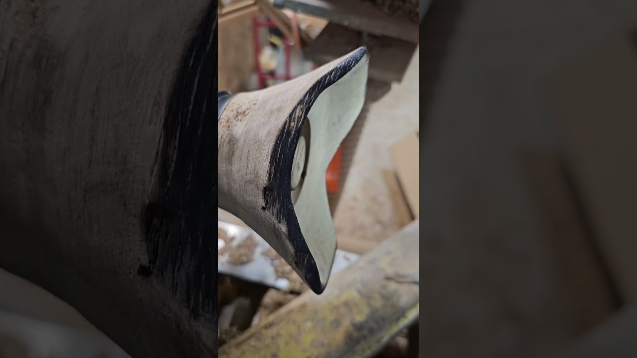 Mimicking Bark #themessystudio #woodturner