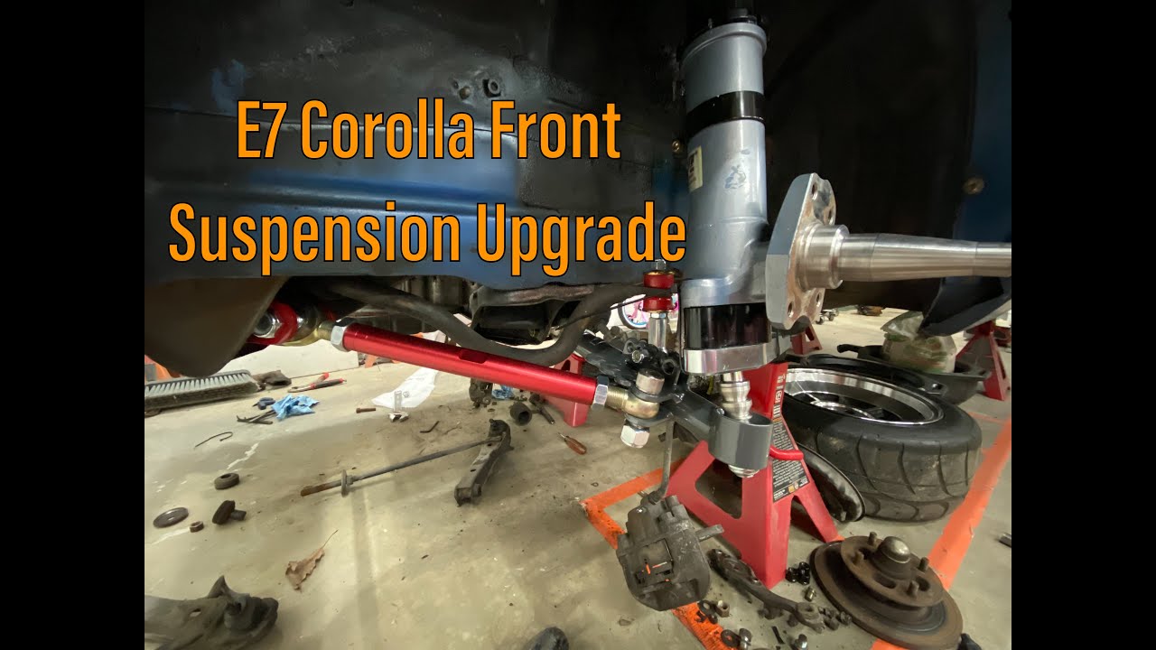 Модернизация передней подвески Corolla E7