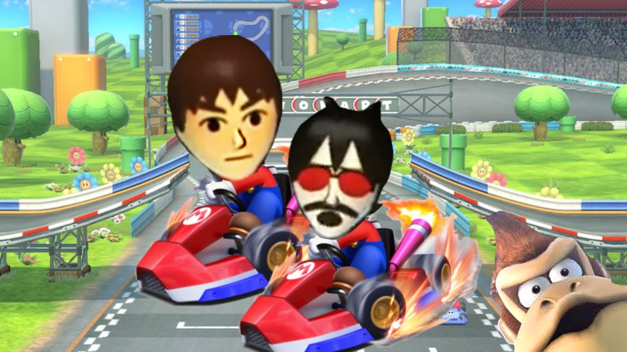 Гонки запрещенных игроков в Mario Kart