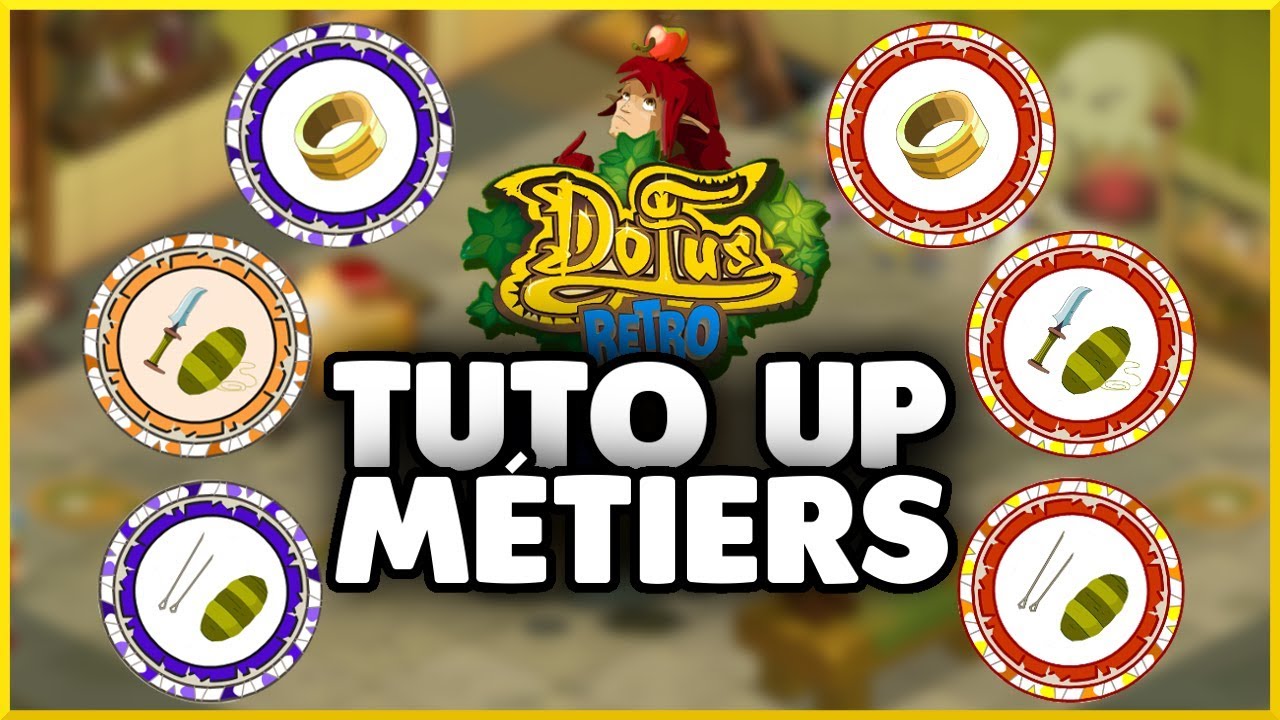 Comment monter son Bijoutier/Cordonnier/Tailleur & ses Mages niv.100 sur 1.29 - DOFUS RÉTRO