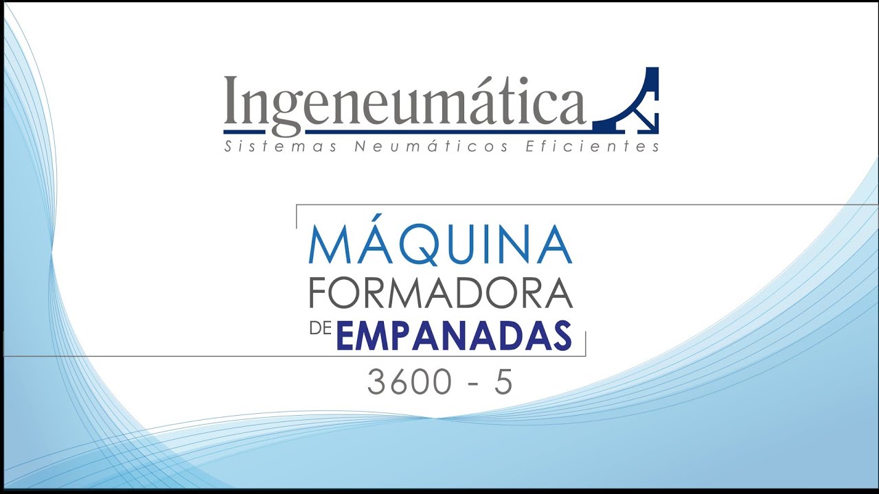 Maquina Formadora de Empanadas 3600-5 Ingeneumatica S.A.S