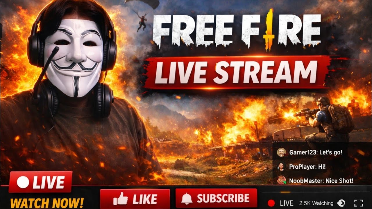 FREE FIRE LIVE 🔴 WITH SUBSCRIBE