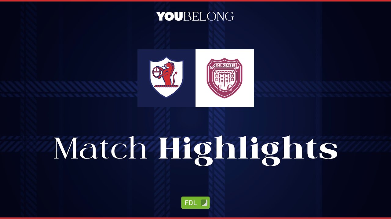 HIGHLIGHTS | Raith Rovers 2 - 2 Arbroath | 30/12/23