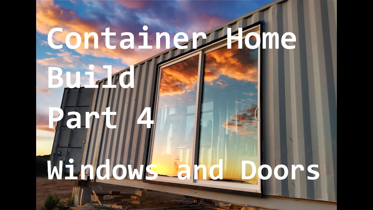 Container Home Build Time-Lapse Part 4