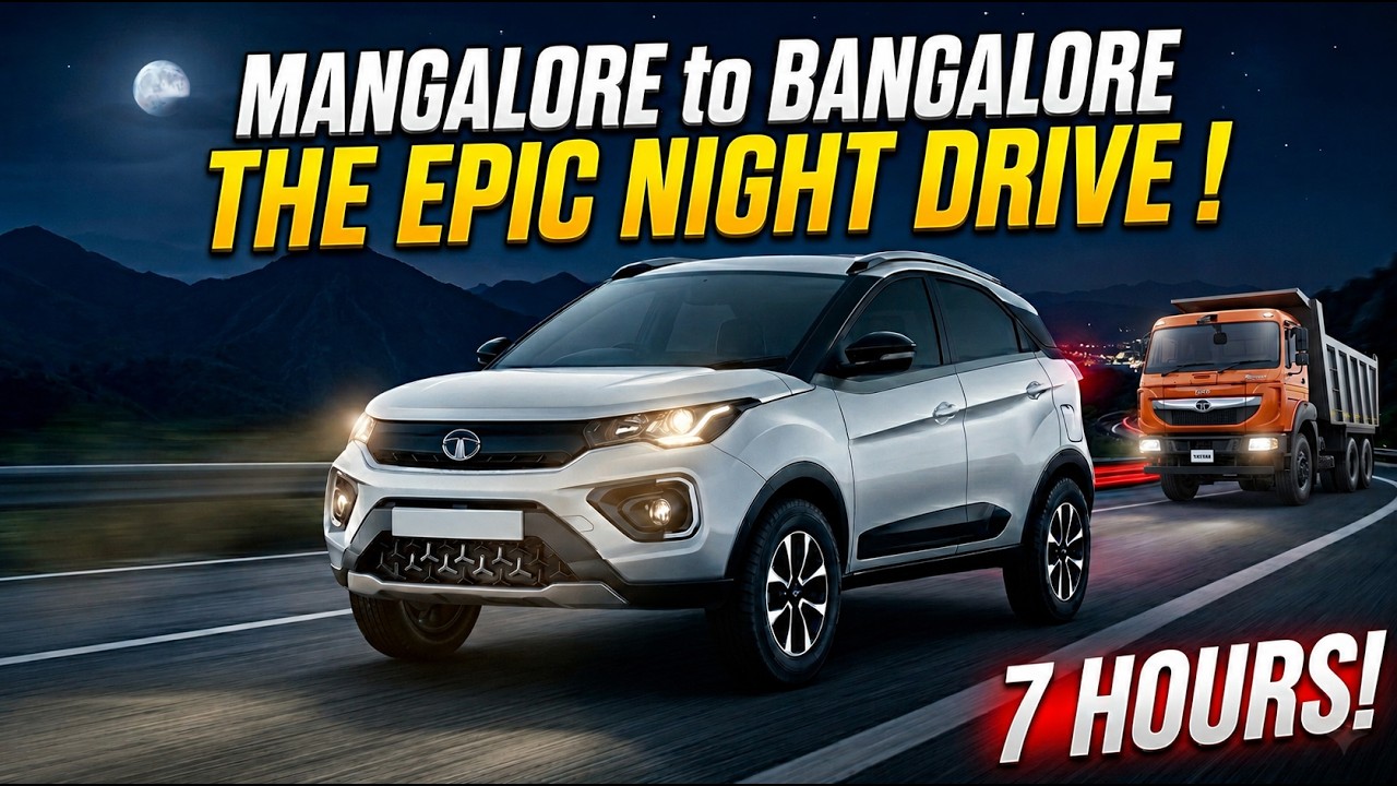 Mangalore to Bangalore | Night Drive| Shiradi Ghat