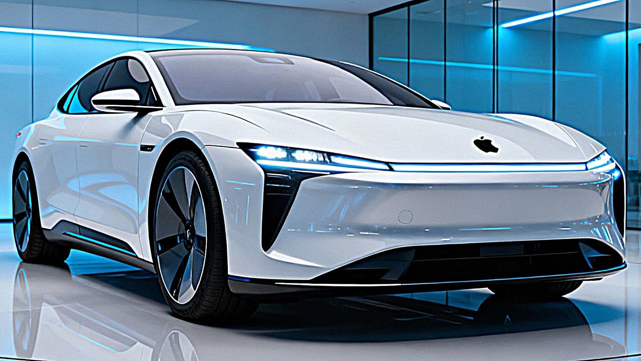 Apple Electric Car 2027 | Futuristic Luxury Car Right Side View 🚗✨