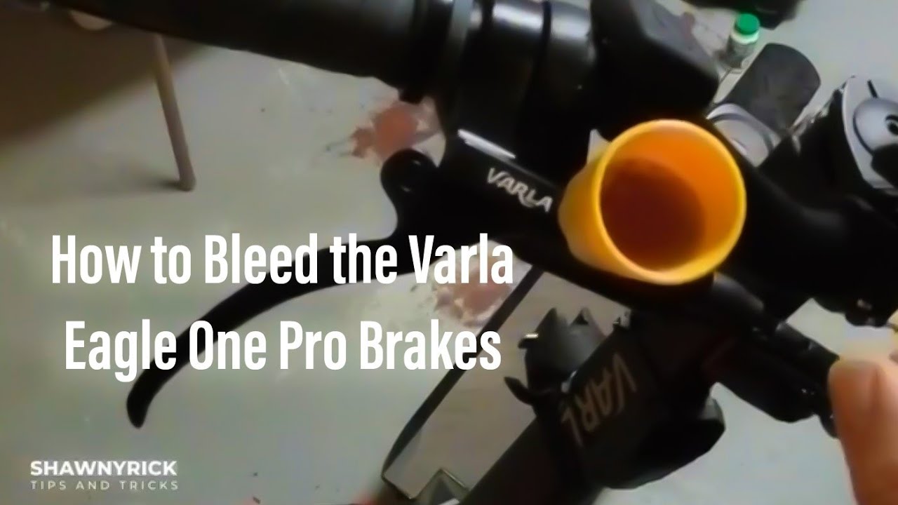 Varla Eagle One Pro How to Bleed Brakes #varlascooters #Varlaeagleonepro