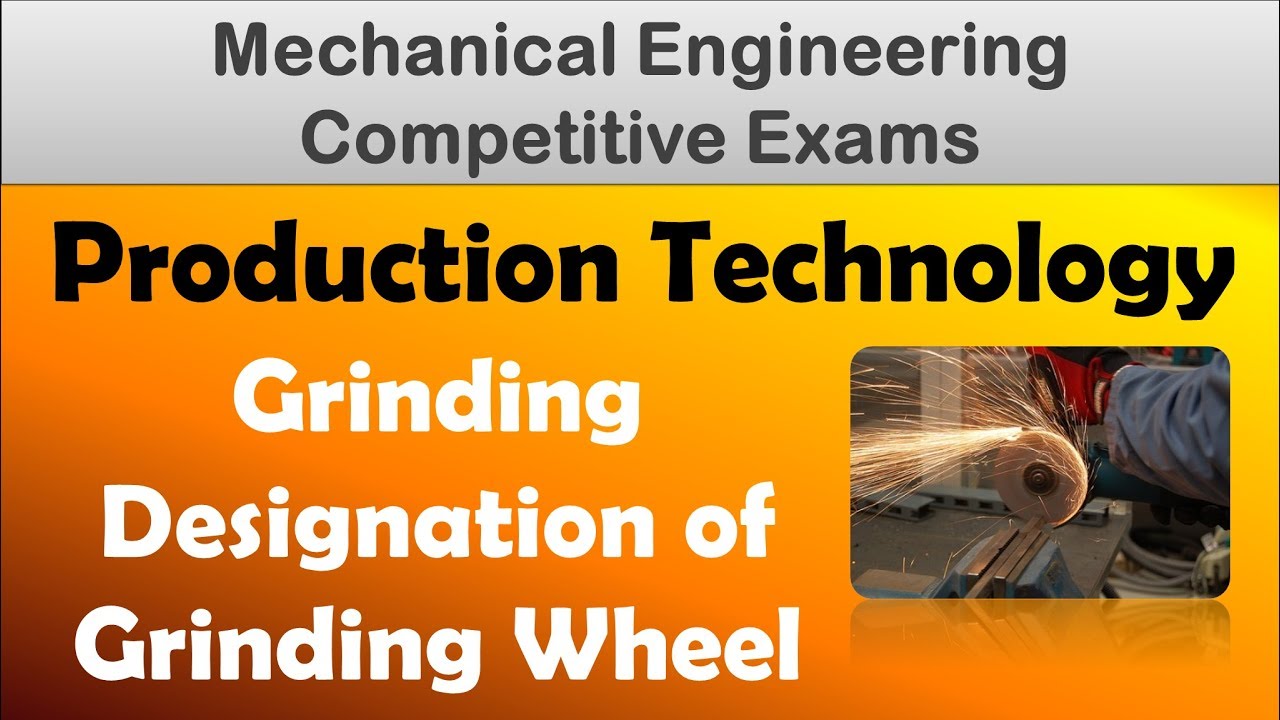 Grinding Designation of Grinding Wheel | #RRB JE  #SSC #JE #Mechanical