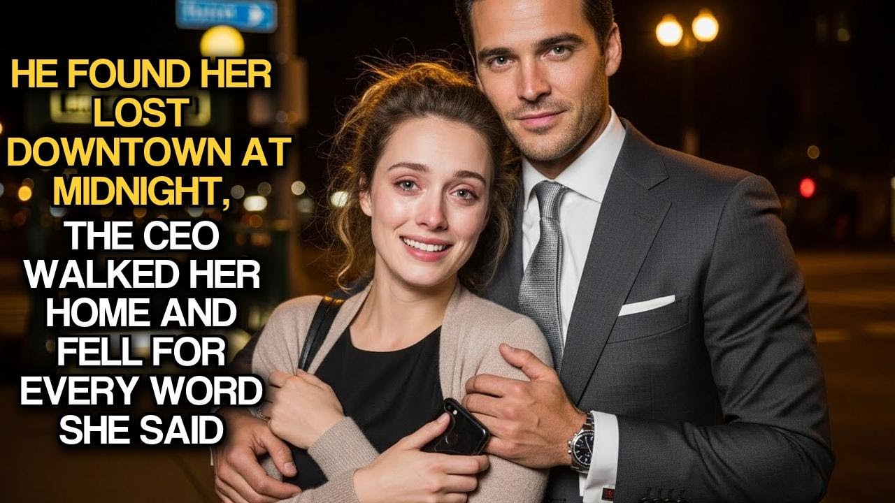 He Found Her Lost Downtown At Midnight, The CEO Walked Her Home And Fell For Every Word She Said