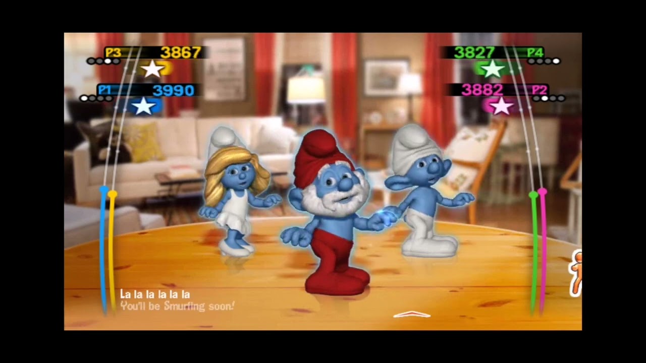 Just Dance: Episode 98 - Smurfs (Main Title) - Smurfs Dance Party