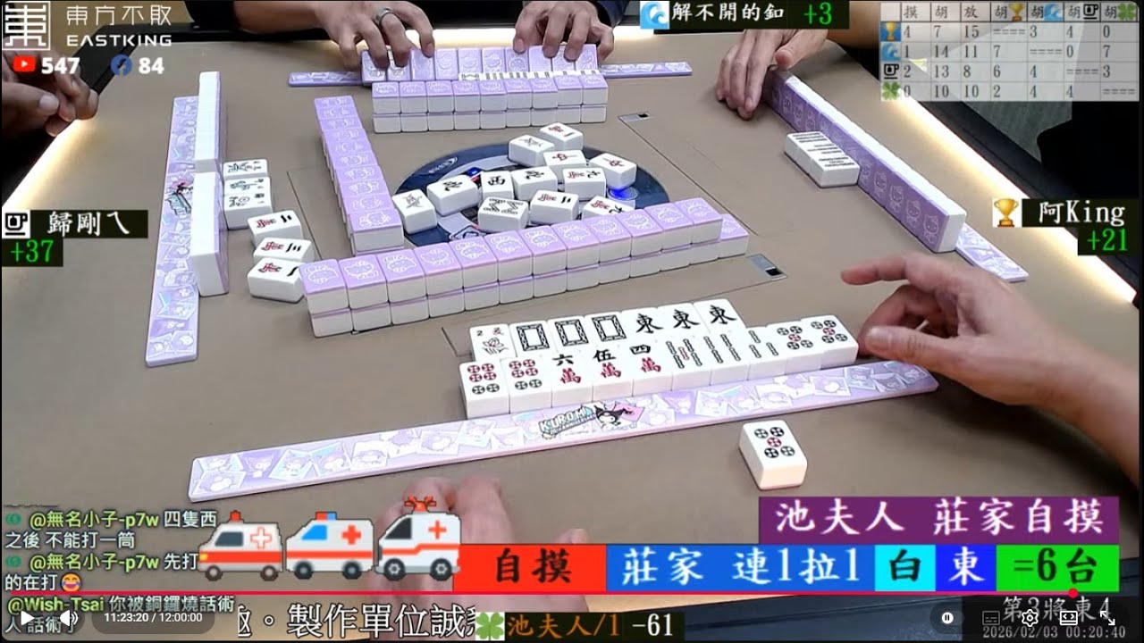 八卦山麻將 小吉 仕旺 池夫人 蔡捕快 260202午