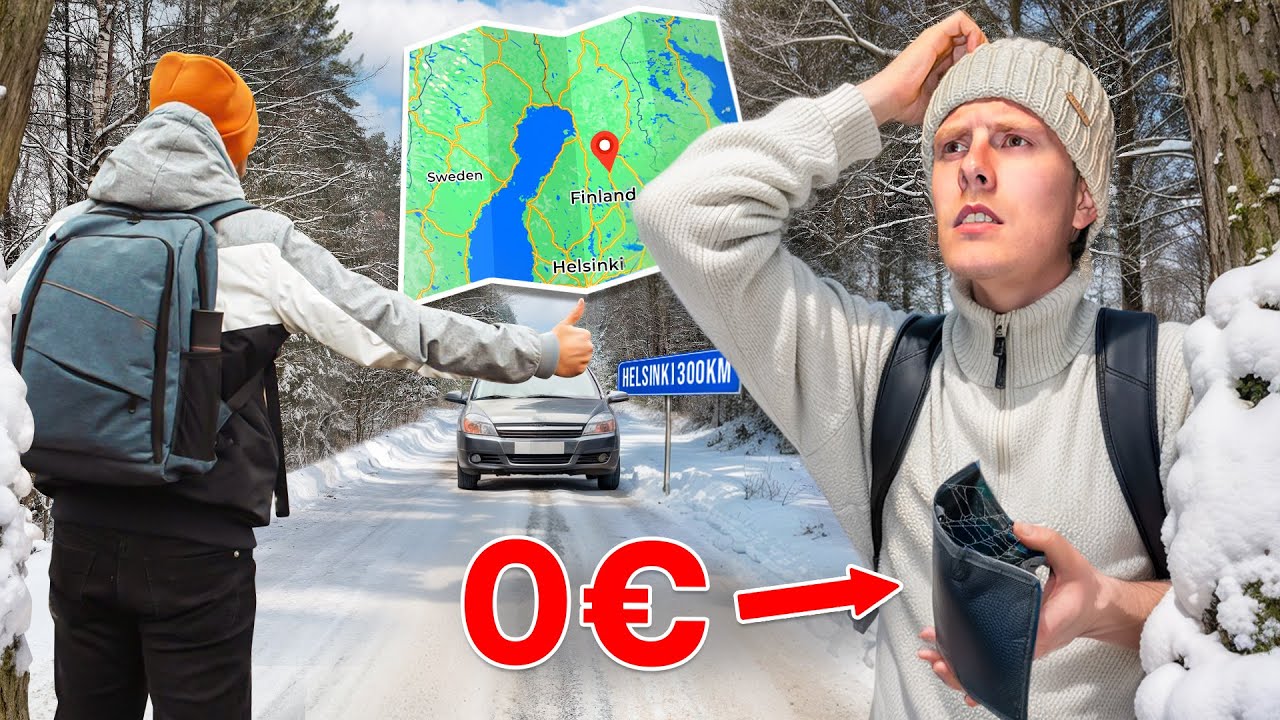 Selviydytään tuntemattomasta ilman rahaa...