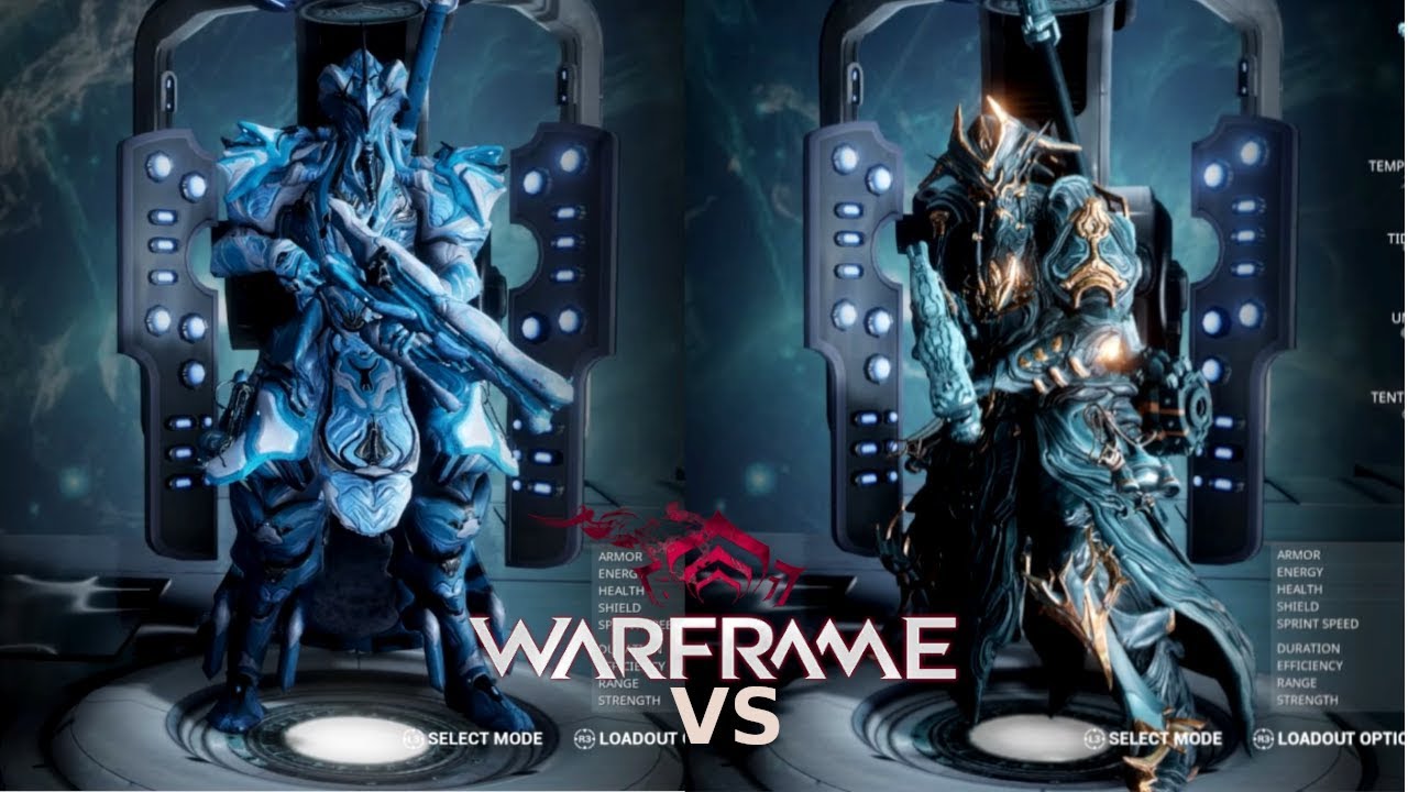 Hydroid VS Hydroid Prime (Versus in Warframe)