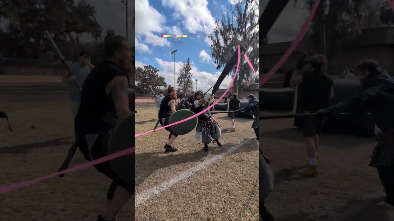Удалось ли тебе попасть? #thaliondor #larp #meme #funny #shot #sword #technique #silly #comment #...