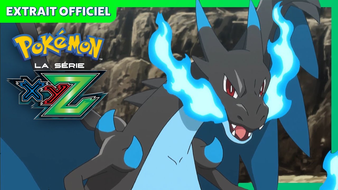 Un combat de Méga-Dracaufeu ! | Pokémon, la série : XYZ | Extrait officiel
