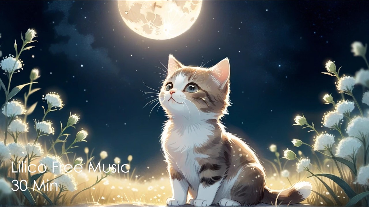[Free BGM for Streaming]Deep Sleep Piano Music | Calm Night Nocturne[30 Min]