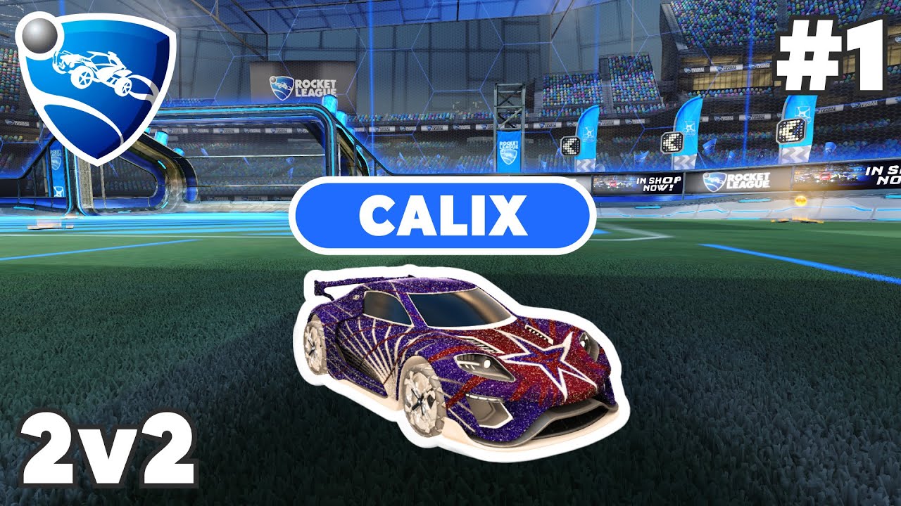 Calix Ranked 2v2 PRO Replay #1 - Rocket League Replays