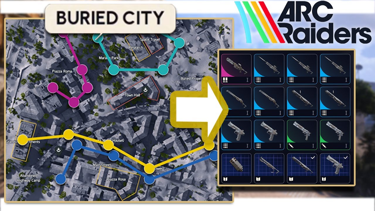4 способа получить БОЛЬШЕ оружия и чертежей (Затерянный город)