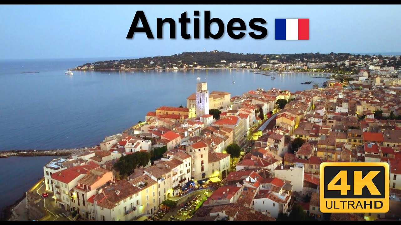 Antibes - French Riviera - Côte d’Azur - 4K drone & Walking Tour #antibes #frenchriviera #cotedazur