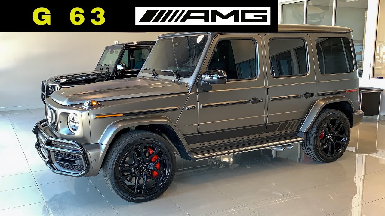 2020 AMG G 63 Luxury Performance SUV Exterior Interior Details 4K