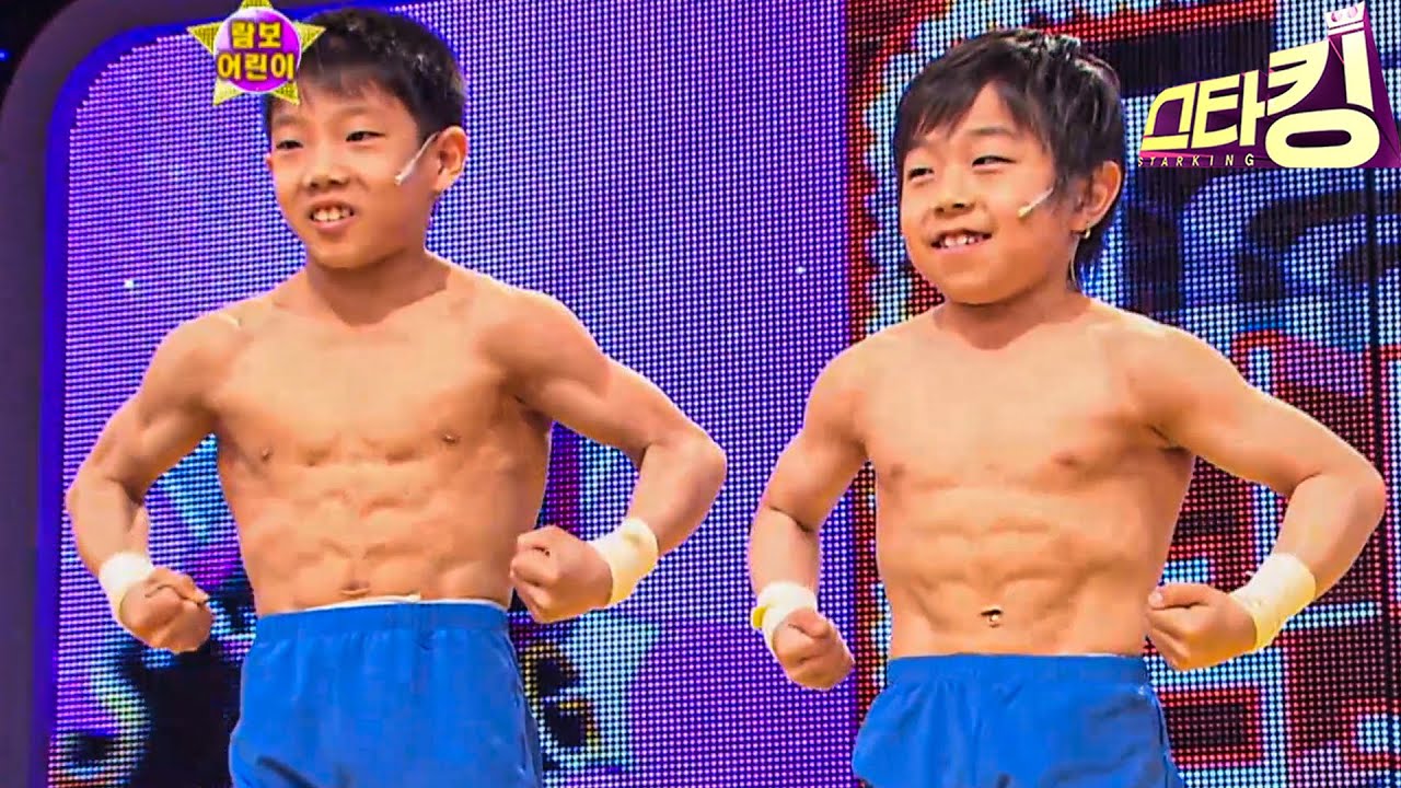 [스타킹] 한국 최강의 어린이...빗물이 고이는 명품 근육 | STARKING Ep.15 | A Boy's Amazing Natural-born abs!