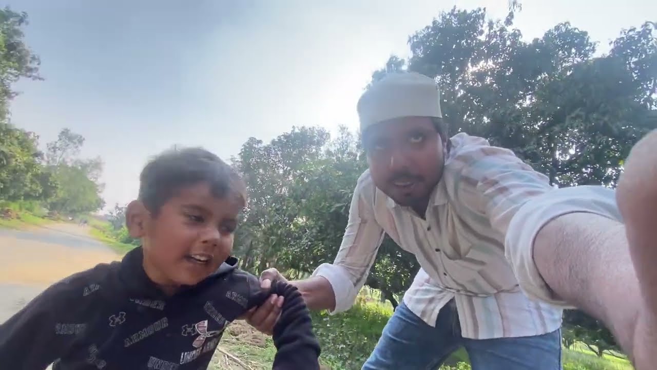 Aaj Hum gaye Te Sher karne Apna Gaon😲🤫 #funny #comedyfilms #vlog 