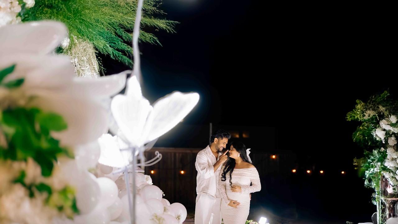 Vivek & Harshini || Gender Reveal || DVS Photography