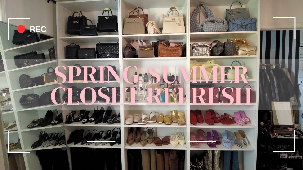 Closet Organization: Spring Summer Closet Refresh