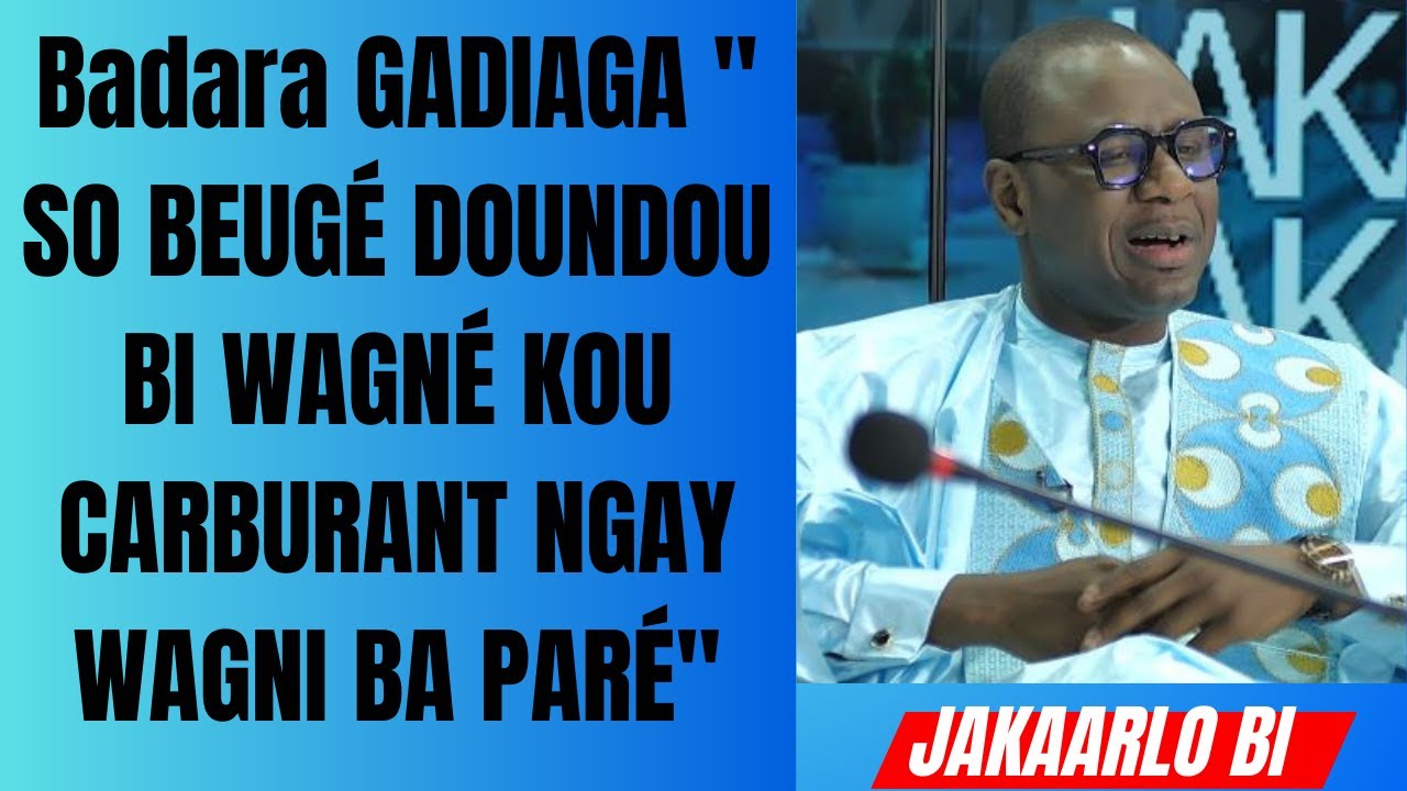 BADARA GADIAGA SUR LA BAISSE DES PRIX 