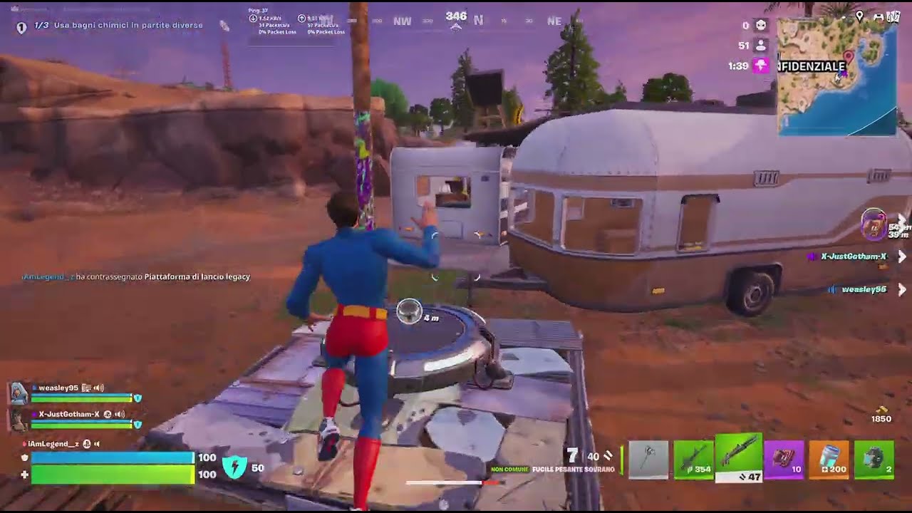 FORTNITE - GAMEPLAY CAPITOLO 7 STAGIONE 1 #74