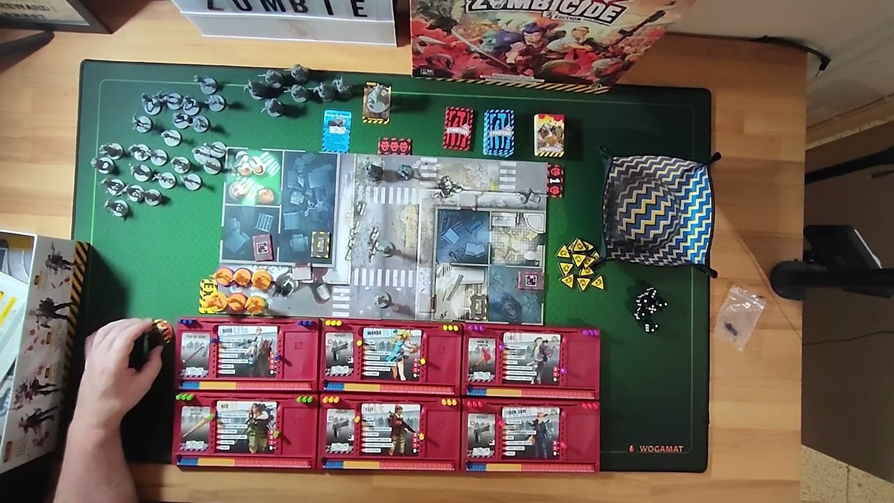 zombicide 2nd édition la partie solo spécial Halloween