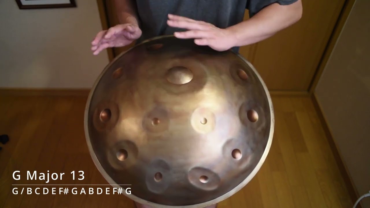 STUDIO WAITA HANDPAN / G  Major 13