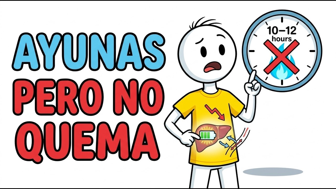 No empiezas a quemar grasa cuando ayunas como crees