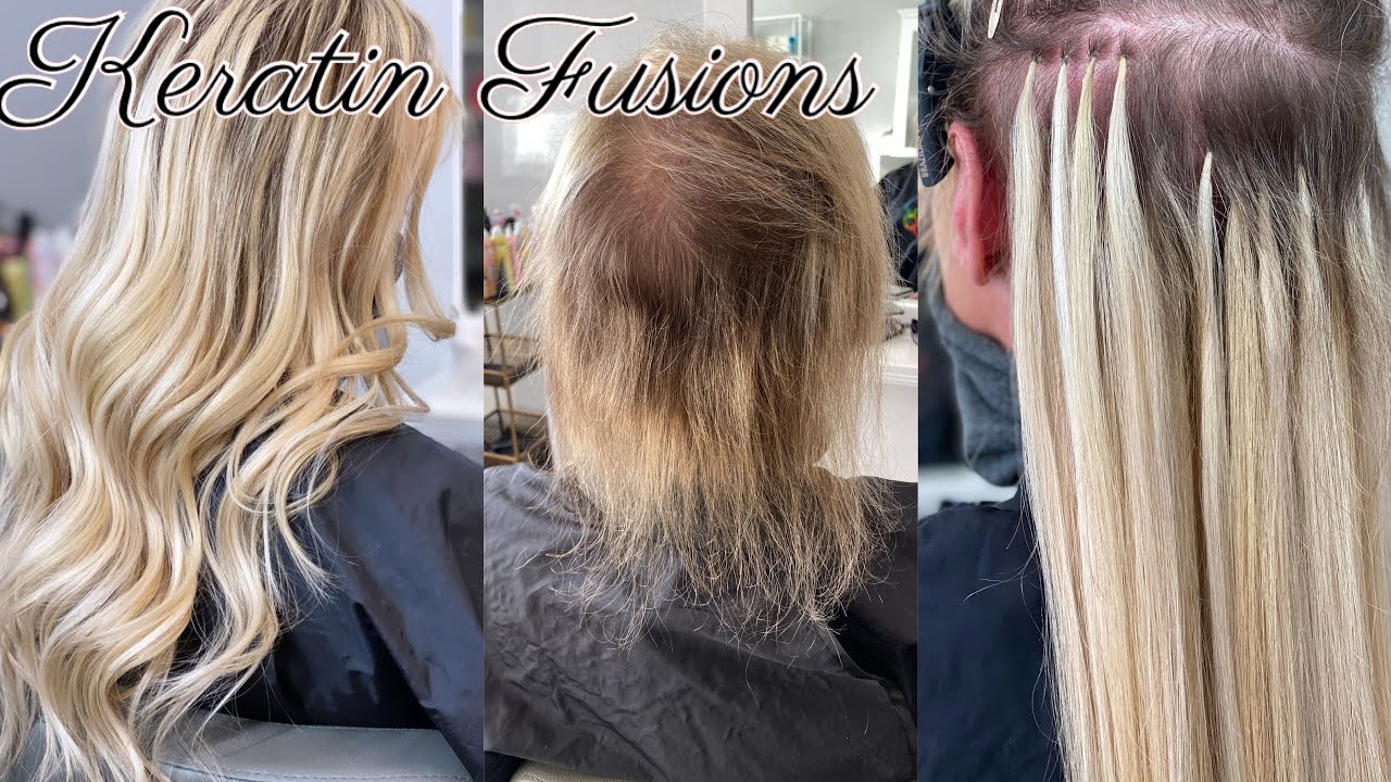Hair loss and extensions| keratin fusion instal
