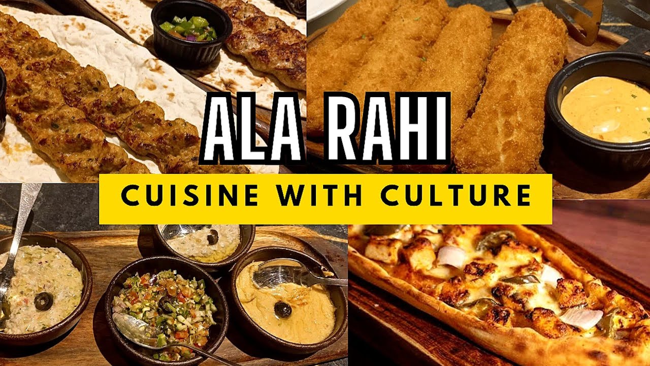 Ala Rahi, Authentic Asian & Middle Eastern Delights #mezze #lamb #kebab @FoodfusionPk