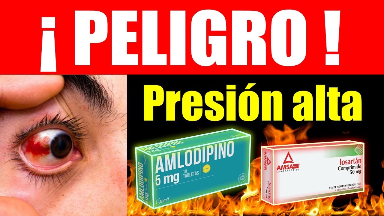 🫵Cuidado con el LOSARTÁN más AMLODIPINO: para la PRESIÓN ALTA o HIPERTENSIÓN