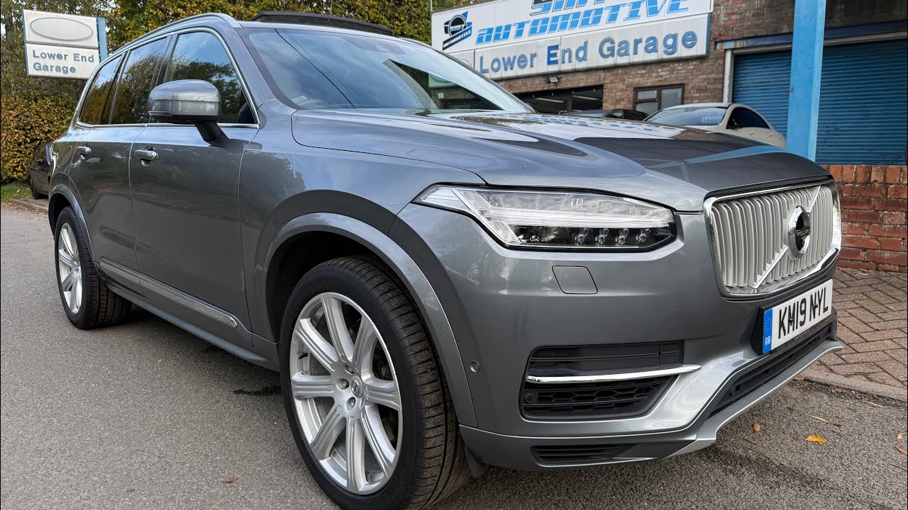 2019 Volvo XC90 2.0 Inscription Pro T8 PHEV 5 Door SUV Osmium Grey Automatic Petrol Plug-In Hybrid