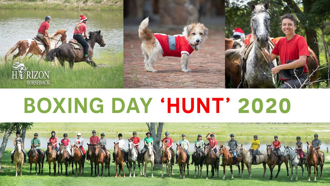 Epic Horse Riding 'Boxing Day Hunt' - Horizon Horseback riding safaris in South Africa and Botswana
