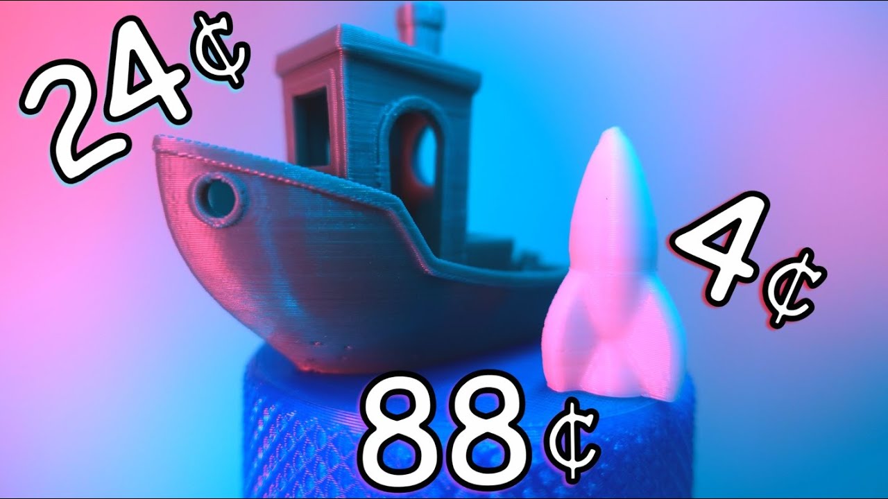 The REAL PRICE of 3D Printing - Filament Electricity Printers & Upcycling!!!