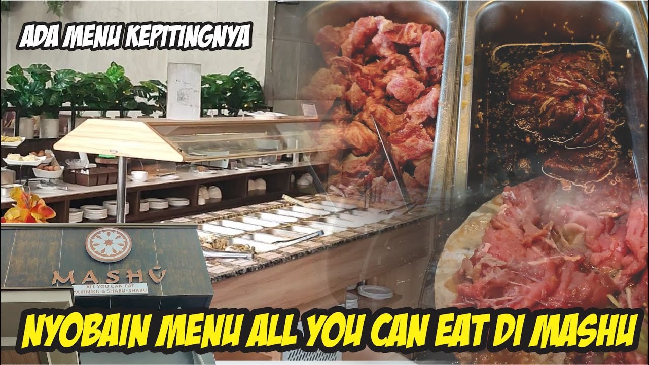 MENU KEPITING DI ALL YOU CAN EAT - REVIEW MASHU ALL YOU CAN EAT SURABAYA