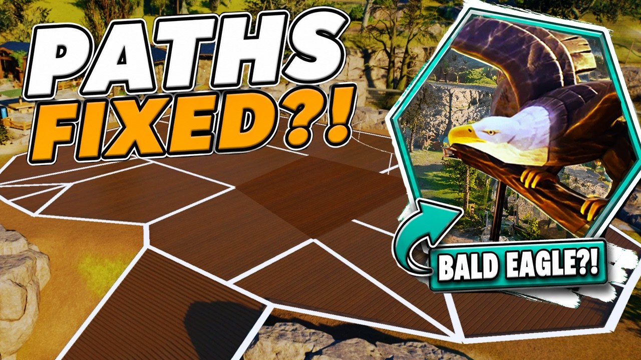 Planet Zoo 2 FINALLY Fixed Pathing&hellip; AND Is That a BALD EAGLE?! | Feature Focus | Planet Zoo 2
