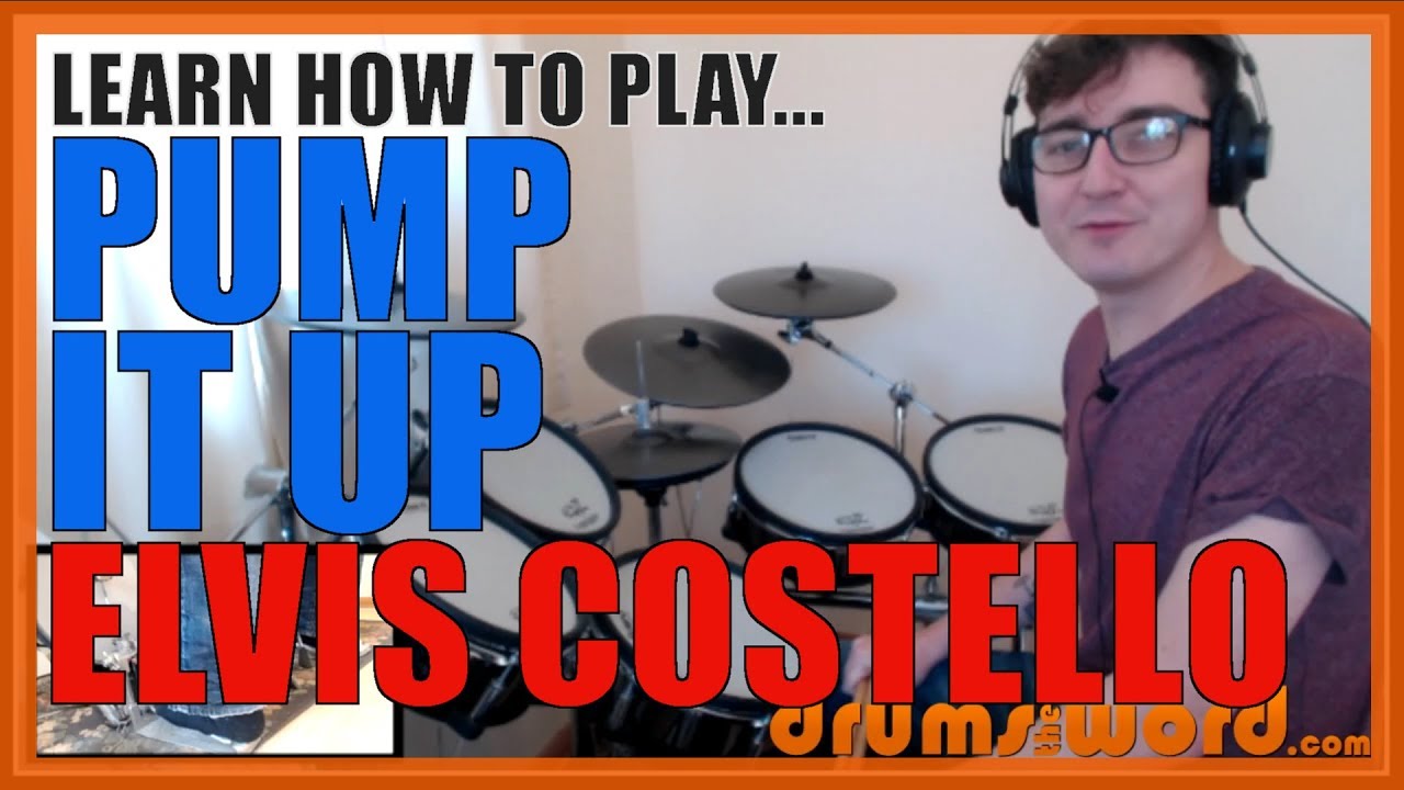 ★ Pump It Up (Elvis Costello) ★ Drum Lesson PREVIEW | How To Play Song (Pete Thomas)