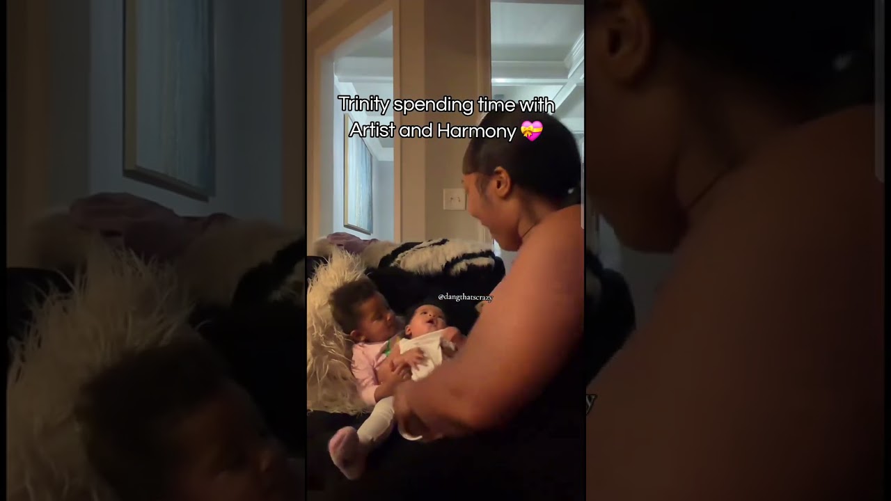 Trinity Taylor on Tt duty 💝 #fyp #baby